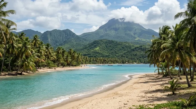 Paysage en Guadeloupe