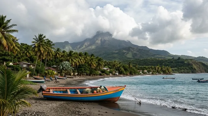 Paysage en Martinique